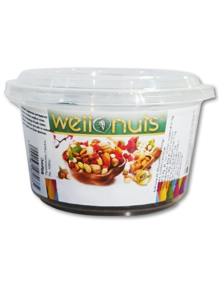 WELLNUTS ΑΜΥΓΔΑΛΑ ΨΗΜΕΝΑ ΤΑΠΕΡ 180gr*16ΤΕΜ/ΚΒ