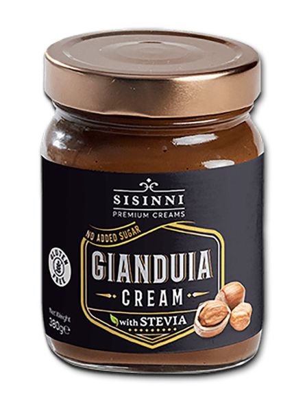 SISINNI ΚΡΕΜΑ ΜΕ ΣΟΚΟΛΑΤΑ GIANDUIA BAZO 380GR*12TEM/KIB