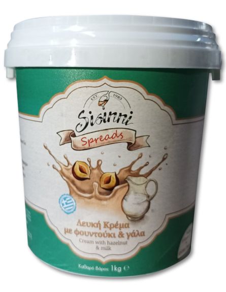 SISINNI ΛΕΥΚΗ ΠΡΑΛΙΝΑ BUONO PET 1KG*6/ L 8ΚB / PAL 56KB