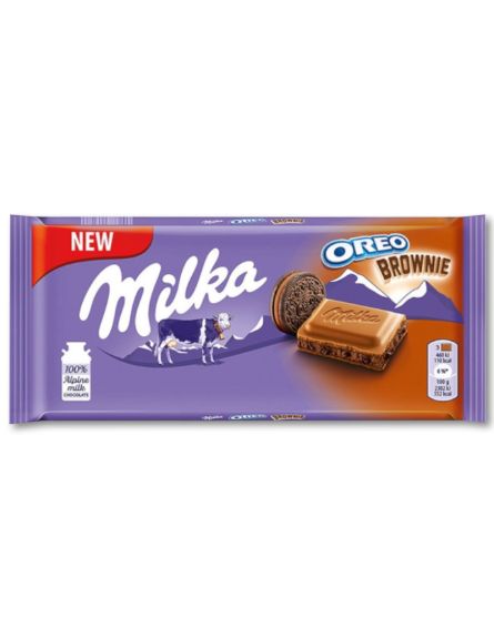 MILKA OREO BROWNIE ΕΙΣΑΓ.100gr*22/ L 20DIS / PAL 300DIS