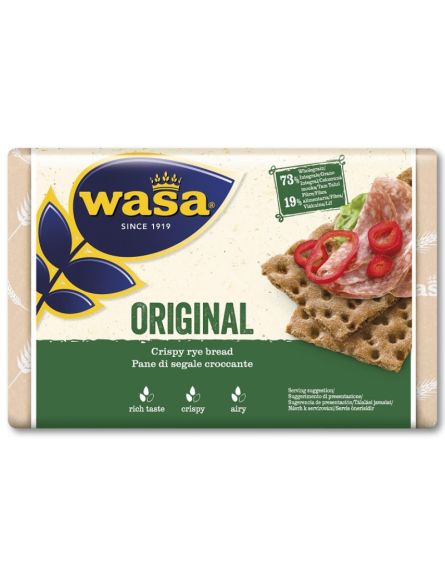 WASA ORIGINAL ΚΡΑΚΕΡ ΣΙΚΑΛΕΩΣ 275gr*12/ L 6KB / PAL 48KB