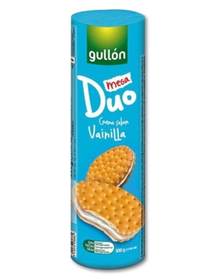 GULLON MEGA DUO VANILLA 500gr*20 / L 8KB / PAL 56KB