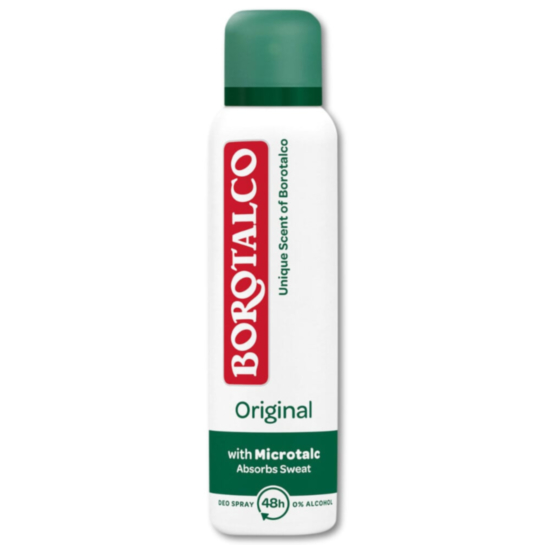 BOROTALCO SPRAY ΑΠΟΣMHTIKO ORIGINAL 150ml*12ΤΕΜ/ΚΙΒ