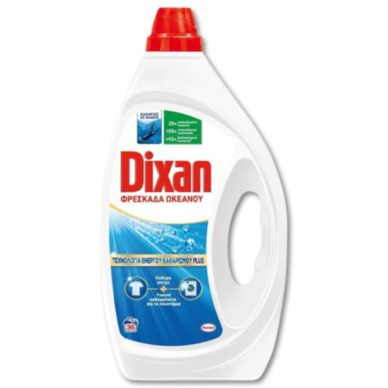 DIXAN GEL ΠΛΥΝΤ. ΦΡΕΣΚΑΔΑ ΩΚΕΑΝΟΥ 36mz*4 / L14KB / PAL 70TEM
