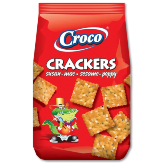CROCO ΚΡΑΚΕΡ ΜΕ ΣΟΥΣΑΜΙ ΚΑΙ ΠΑΠΑΡΟΥΝΟΣΠΟΡΟ 100gr*12ΤΕΜ